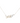 18KT Gold Customizable Zircon Necklace