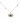 18KT Gold Evil Lashes Enamel Necklace