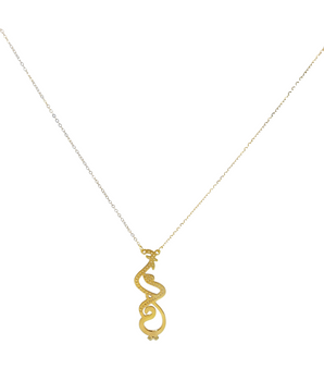 18KT Gold Customized Mother's Day Necklace