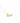 18KT Gold Customizable Zircon Names Necklace