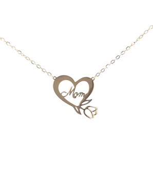 18KT Gold Mother's Day Necklace