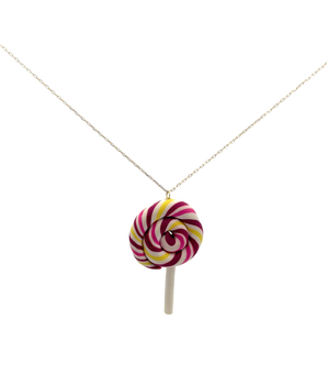 18KT Gold Colorful Candy Necklace