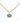 18KT Gold Dual Tone Enamel Necklace