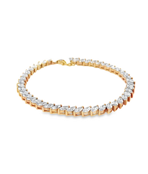 9.3CT Marquise Majesty Diamond Bracelet