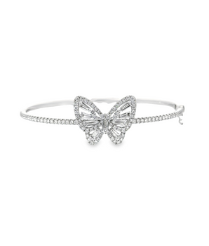 1.83CT Whimsical Wings Diamond Bracelet