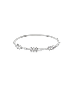 0.85CTS Clustered Elegance Diamond Bracelet