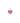 18KT Gold Pink Enamel Heart with Eye Charm