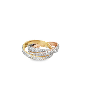 3.53CT Cascade of Sparkles Diamond Ring