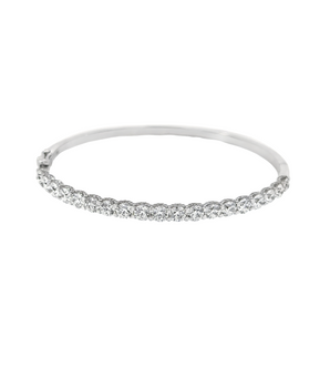 Radiant Elegance 4.88CT Lab Grown Diamond Bangle