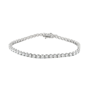 Brilliant 6.84CT Lab Grown Diamond Tennis Bracelet