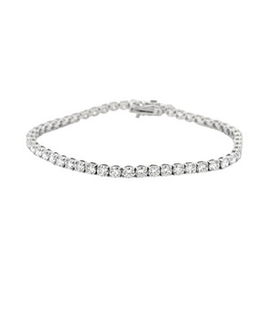 9.82CT Dazzling Diamond Tennis Bracelet