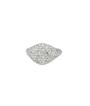 1.51CT Cluster Glow Natural Diamond Ring in 18KT Gold
