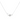 18KT Gold Love Zircon Necklace