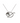 Personalized 18KT White Gold Initial Diamond Necklace
