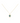 18KT Gold Round Evil Eye Necklace