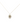 18KT Gold Hamza Zircon Necklace