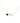 18KT Gold Green Heartbeat Necklace