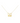 18KT Gold Mom Twin Hearts with Pearl Necklace