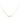 18KT Gold Infinity Love Forever Necklace