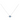 18KT White Gold Eye Necklace