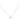 18KT Gold Zircon Evil Eye Necklace