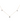 18KT Gold Zircon Dangling Necklace