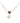 18KT Gold UAE MAP and Enamel Flag with Zircon Necklace