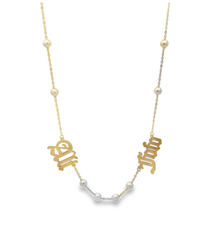 18KT Gold Customized Necklace