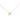 18KT Gold Customized Necklace with Zircon