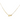 18KT Gold Love Necklace with Paperclip and Curb Chain