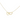 18KT Gold Twin Hearts Necklace