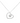 0.39CT Diamond Heart of Brilliance Necklace in 18KT Gold