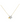 18KT Gold Zircon Star Necklace