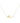 18KT Gold Customized Zircon Necklace