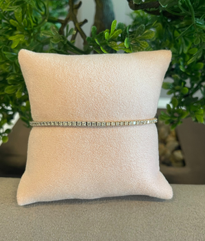 18KT Gold Dual Tone Bracelet