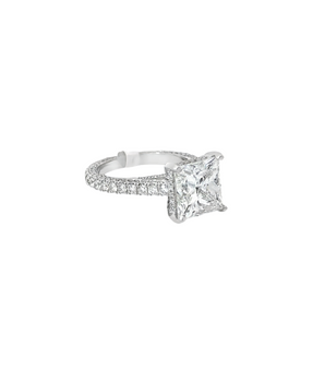 Eternal Riviera Diamond Engagement Ring Setting