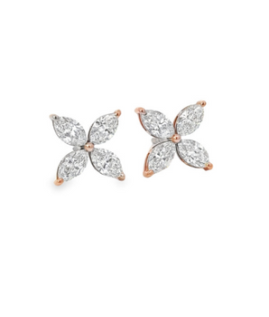 1.88CT Marquise Diamond Earrings