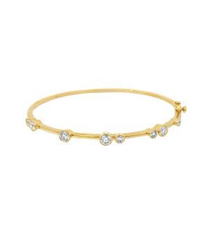 1.16CT Lab Grown Diamond Bracelet in 18KT Gold