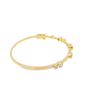 1.16CT Lab Grown Diamond Bracelet in 18KT Gold