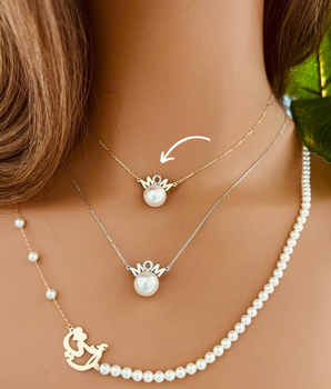 ZS Jewelry 18KT Gold Mother's day Collection Necklaces