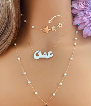 ZS Jewelry 18KT Gold Necklaces