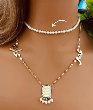 ZS Jewelry 18KT Gold Customizable Necklaces