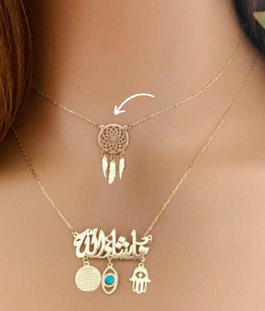 18KT Gold Divine Harmony Necklaces