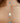 Set of 2 18KT Gold Customizable Initials with Opal Eye Collar and "Quran Verse" Tri-Color Gold Lariat Necklaces | Ladies Gold Necklace | ZS Jewelry